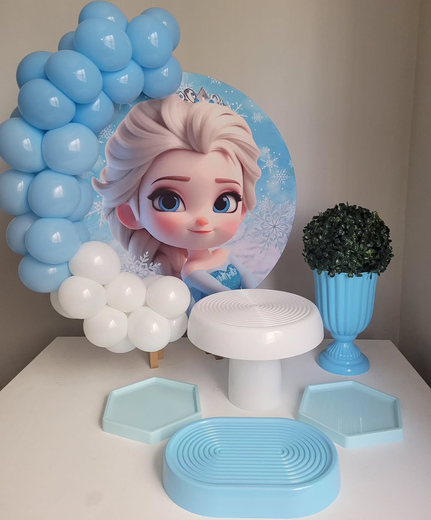 Decoração Festa Frozen – Elsa